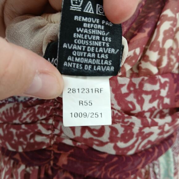 Moda International Y2K Boho Low Back Maxi Dress Womens MD Wedding Festival - Picture 6 of 15